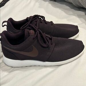 Nike Purple and White Sneakers